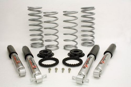 TF228 - 2" lift heavy load air to coil conv kit with All Terrain shocks Discovery 2