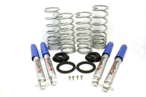 TF229 - 2" lift medium load air to coil conv kit with +2" Pro Sport shocks Discovery 2