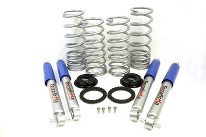 TF229 - 2" lift medium load air to coil conv kit with +2" Pro Sport shocks Discovery 2