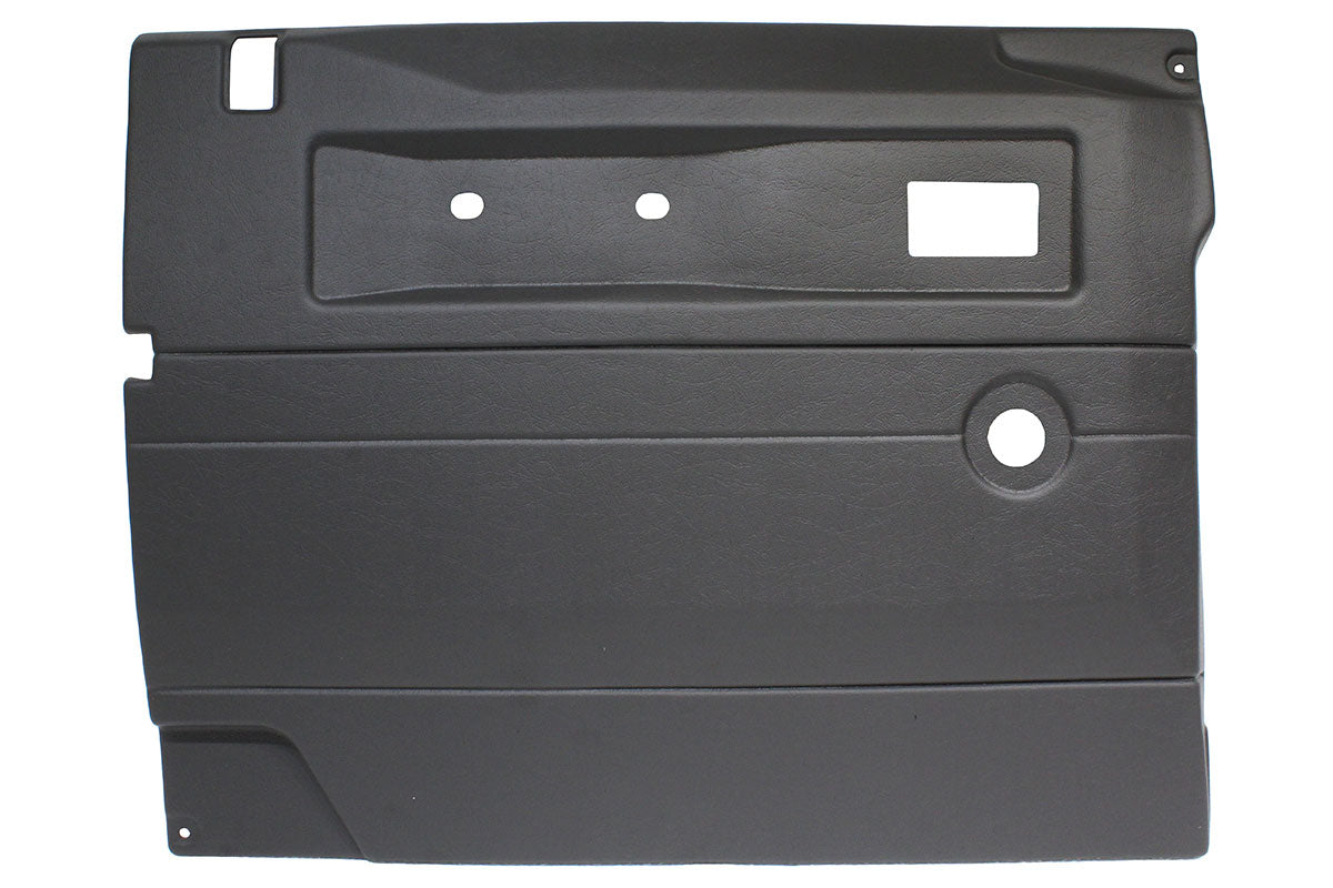 TF2443 - Dark grey push button manual window LH front door card DEF up to 2007