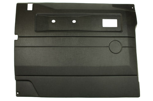 TF2445 - Black push button electric window LH front door card DEF up to 2007