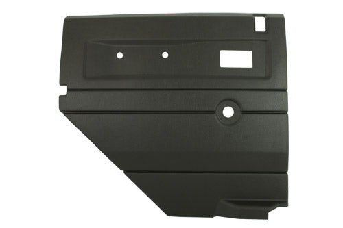 TF2481 - Black push button manual window LH rear door card DEF up to 2007