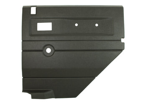 TF2482 - Dark grey push button manual window RH rear door card DEF up to 2007