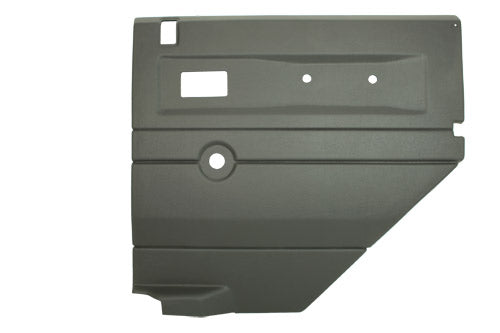 TF2492 - Light grey push button manual window RH rear door card DEF up to 2007