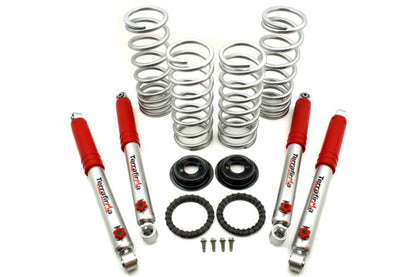 TF259 - 2" lift medium load air to coil conv kit with +3" 4 Stg Adj shocks Discovery 2
