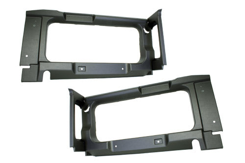 TF2732 - Dark grey interior rear side panels with window cut outs Defender 90