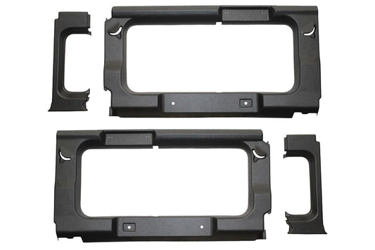 TF2751 - DEFENDER 110SW DARK GREY REAR WINDOW TRIM PANELS WITH WINDOWS From TERRAFIRMA