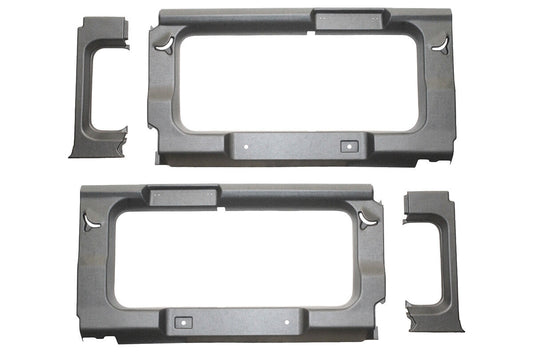 TF2752 - DEFENDER 110SW LIGHT GREY REAR WINDOW TRIM PANELS WITH WINDOWS From TERRAFIRMA