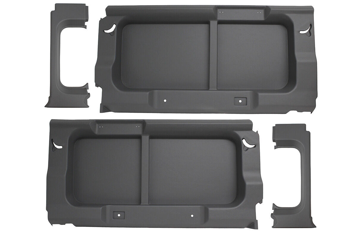 TF2754 - DEFENDER 110COMM DARK GREY REAR WINDOW TRIM PANELS WITHOUT WINDOWS From TERRAFIRMA