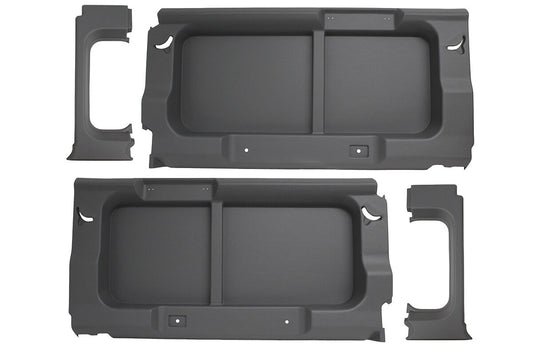 TF2754 - DEFENDER 110COMM DARK GREY REAR WINDOW TRIM PANELS WITHOUT WINDOWS From TERRAFIRMA