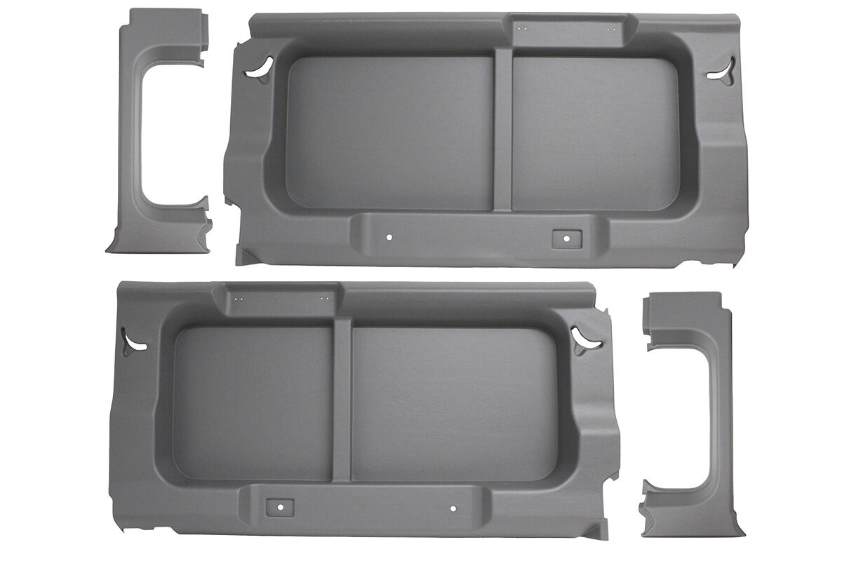 TF2755 - DEFENDER 110COMM LIGHT GREY REAR WINDOW TRIM PANELS WITHOUT WINDOWS From TERRAFIRMA