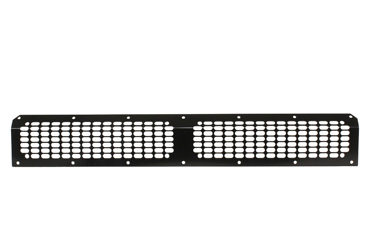 TF279 - AC FRONT PANEL LOWER GRILL - SS BLK POWDER COAT - DEF From TERRAFIRMA