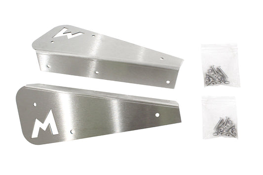 TF3011 - TERRAFIRMA STAINLESS STEEL MUDFLAP BRACKETS REAR 90 (PAIR) From TERRAFIRMA
