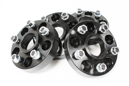 WHEEL SPACERS 30MM ALLOY SET OF 4 BLACK D3/D4/D5/R3/R4/RS1/RS2/NEW DEF