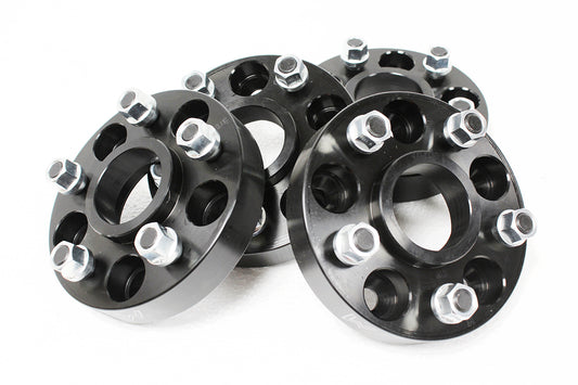 WHEEL SPACERS 30MM ALLOY SET OF 4 BLACK D3/D4/D5/R3/R4/RS1/RS2/NEW DEF