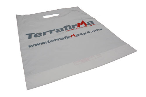 TF360 - Terrafirma branded carrier bags