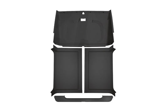 TF3694B - DEFENDER 90 HT & CSW REPLACEMENT HEADLINING SET LIGHT BLACK From TERRAFIRMA