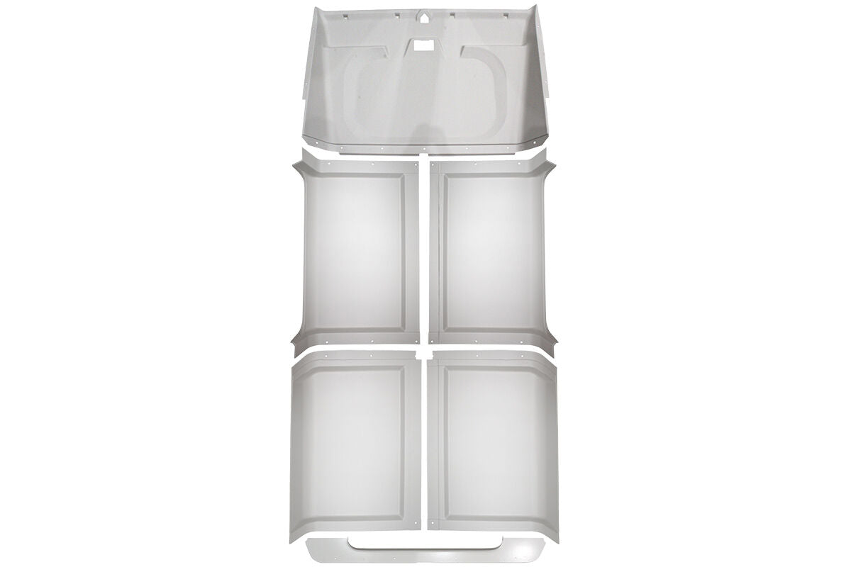 TF3745 - DEFENDER 110 HT & CSW REPLACEMENT HEADLINING SET LIGHT GREY From TERRAFIRMA