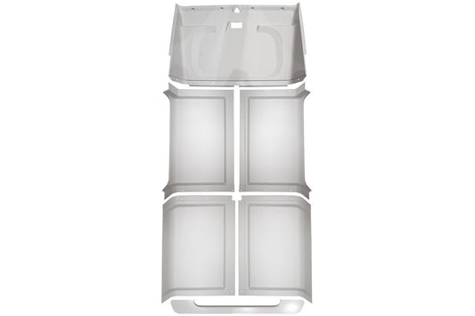 TF3745 - DEFENDER 110 HT & CSW REPLACEMENT HEADLINING SET LIGHT GREY From TERRAFIRMA