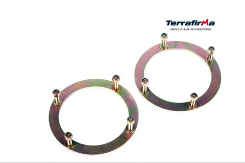 TF502 - Pair of front shock turret securing rings for DEF/D1/RRC