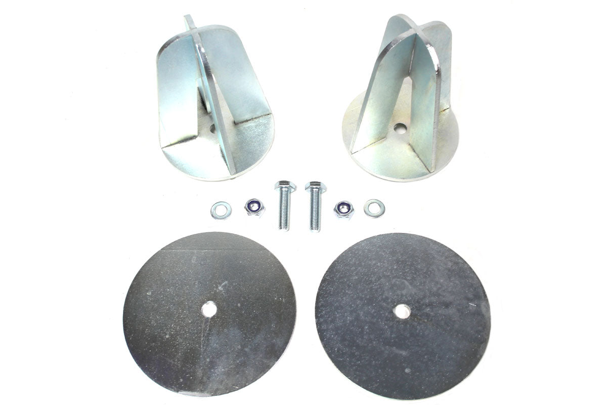 TF510 - Pair of rear coil spring dislocation cones for DEF/D1/RRC