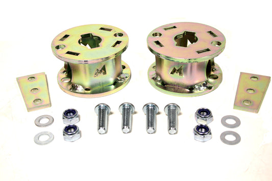 TF526 - Pair of rear coil spring retaining plates for Discovery 2