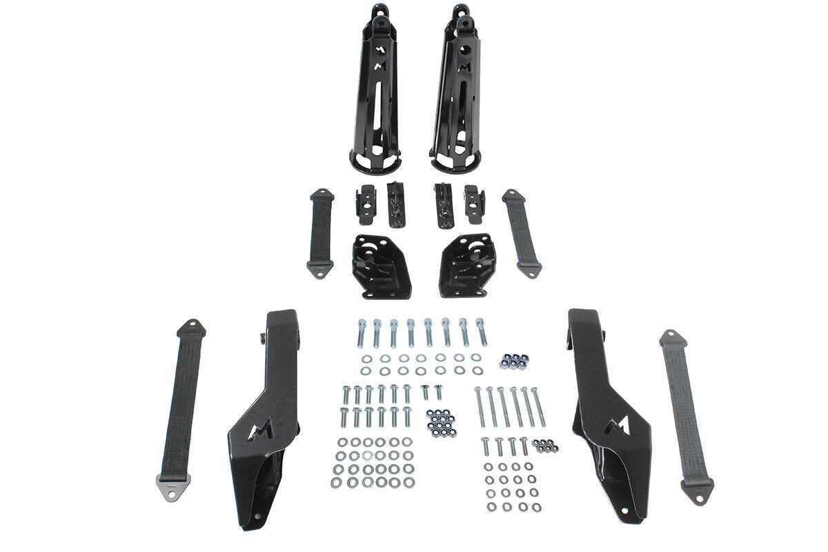 TF545 - TERRAFIRMA 2.5" SMOOTH BODY SHOCK MOUNT KIT F & R  From TERRAFIRMA