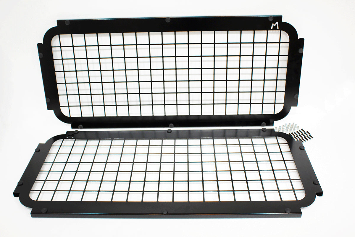 TF5501 - TF EXTERNAL REAR SIDE WINDOW GUARDS PAIR - DEF 90 & 110 From TERRAFIRMA
