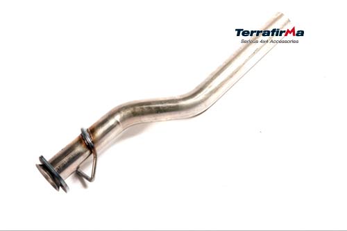 TF556 - TERRAFIRMA CENTRE SILENCER REPLACEMENT PIPE D1 V8 3.9 From TERRAFIRMA