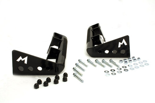 TF570 - Pair of heavy duty rear bumper corners for Defender 90 without SWC
