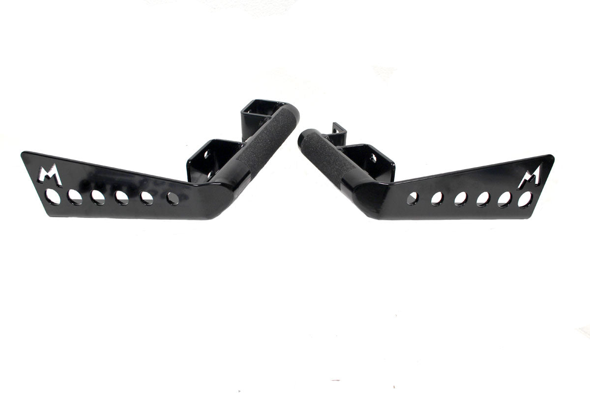 TF570WC - Pair of heavy duty rear bumper corners for Defender 90 with SWC