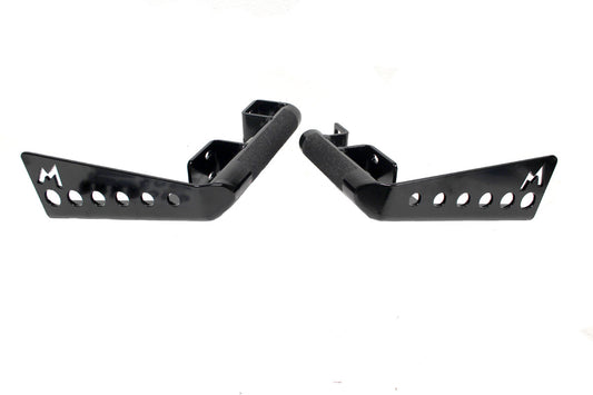 TF570WC - Pair of heavy duty rear bumper corners for Defender 90 with SWC