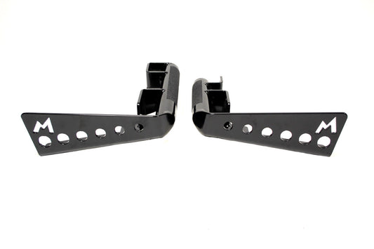 TF571WC - Pair of heavy duty rear bumper corners for Defender 110 with SWC