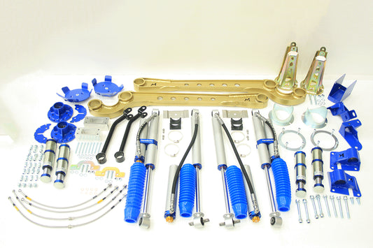 TF585 - TERRAFIRMA +5" TRAVEL EXTREME DISLOCATION KIT - Suitable for Discovery 2 From TERRAFIRMA