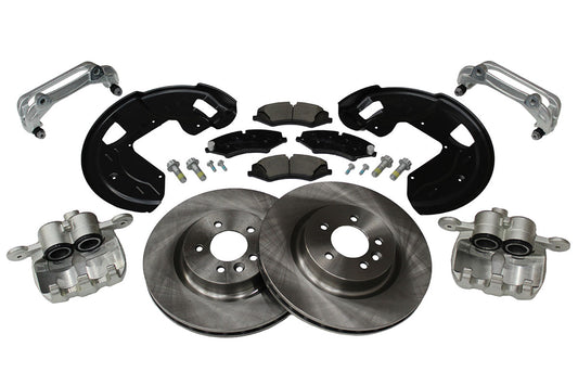 TF629 - TF 360MM BIG BRAKE UPGRADE: ALLMAKES PADS & DISCS - Suitable for Discovery 3, Discovery 4 & Range Rover Sport From TERRAFIRMA