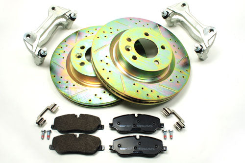 TF634 - 325mm to 345mm brake upgrade with Ferodo pads & TF CDG discs D3/D4/RRS