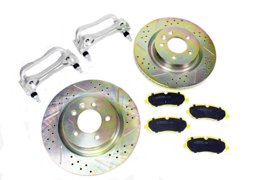 TF638 - 325mm to 345mm brake upgrade with Performance pads & TF CDG discs D3/D4/RRS