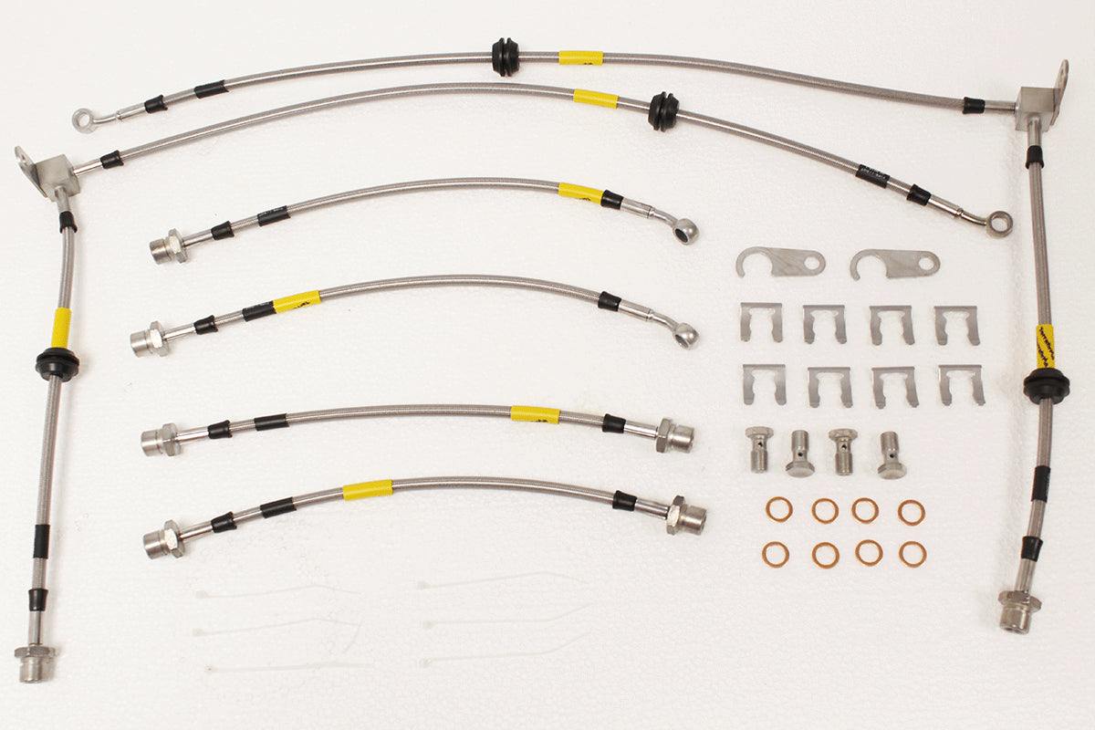 TF639GD - TERRAFIRMA GOODRIDGE BRAKE HOSE KIT - STD LENGTH - Suitable for Range Rover Sport, L322 From GOODRIDGE