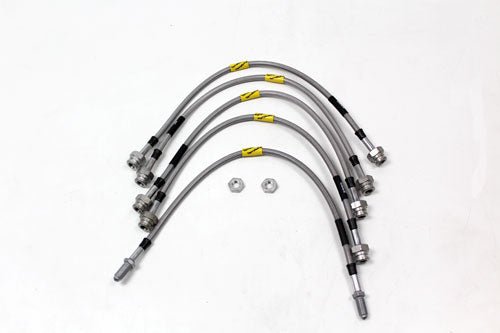 TF647GD - 5 line 2 inch extended stainless steel brake hose kit Discovery 1 92-1994