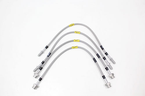 TF648GD - 4 line 2 inch extended stainless steel brake hose kit Discovery 1 94-1998 ABS