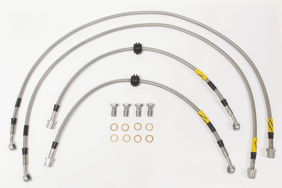 TF655GD - TF GOODRIDGE RR L322 BRAKE HOSE KIT STD LENGTH 2002 - 2012 From GOODRIDGE