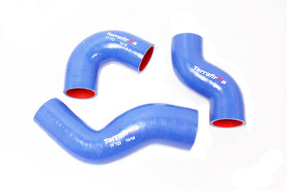 TF722 - Blue silicone intercooler hose kit for Defender Td5