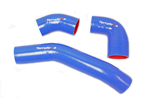 TF742 - Blue silicone intercooler hose kit for Defender Tdci 2.2