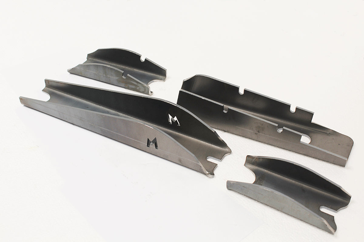 TF770 - Weld on axle reinforcing kit for rear axles with a long nose diff 90/D1/RRC