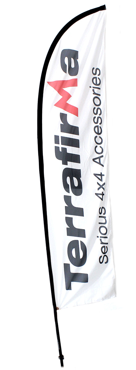 TF792 - TERRAFIRMA FEATHER FLAG From TERRAFIRMA