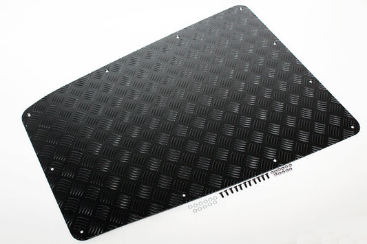 TF8201 - TERRAFIRMA BONNET CHEQUER PLATE - BLACK - PRE-2007 From TERRAFIRMA