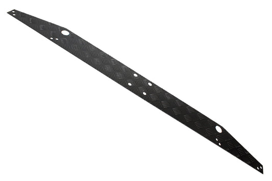 TF8217 - Black rear cross member chequer plate for Defenders