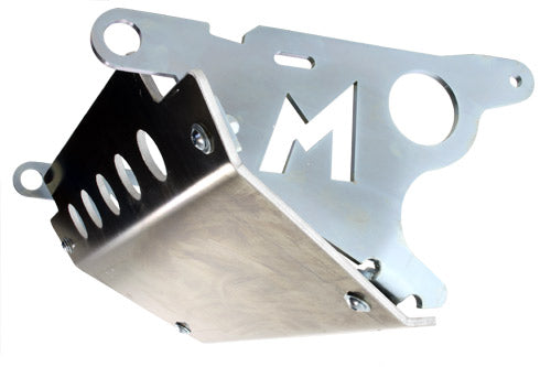 TF841R - Alloy steering guard with recovery points for RHD Defenders