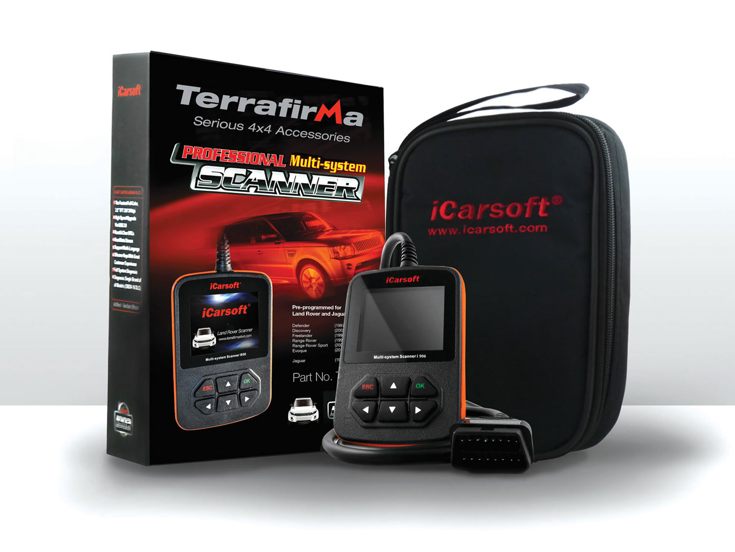 TF930 - Hand held Land Rover specific OBDII scanner/code reader/diagnostic tool