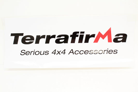 TFDECAL2 - TERRAFIRMA STICKER 500MM X 200MM From TERRAFIRMA